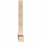 Ekena Millwork Portland Smooth Timber Gable Bracket, Douglas Fir, 108"W x 49"H x 5 1/2"D x 5 1/2"F, 11/12 Pitch GBW108X49X0606POR00SDF - alternate 4